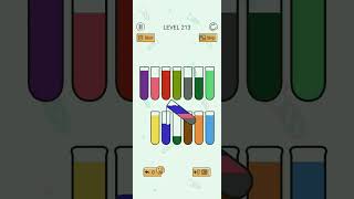 Color Sorting Puzzle 213 #asmrvideo #games #puzzle #asmrsounds #gaming #colorpuzzle #puzzlegame