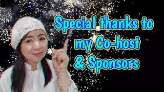 THANK YOU VIDEO FOR MY CO-HOST AND SPONSORS I ATE NURSE BIRTHDAY LIVESTREAM CELEBRATION I #AteNurse