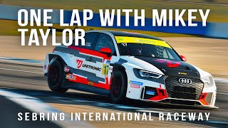 One Lap with Mikey Taylor On Board the Unitronic #17 Audi RS 3 LMS TCR