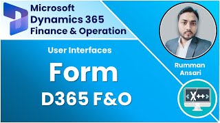 Form Introduction in D365 F&O