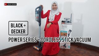 UNBOXING | Black + Decker | Power Series + 20V Max Cordless Stick Vacuum BHFEA18D1