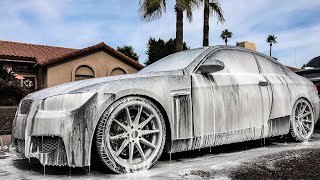 NEW $100 POWER WASHER & FOAM CANNON WASH FOR MY E92 BMW