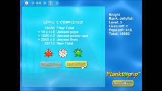 Planktopop Gameplay (Levels 1-5)