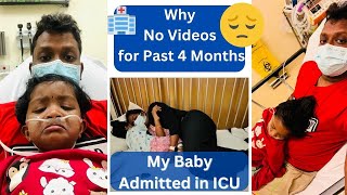 My Baby Admitted in ICU😔 | What Happened to her 😭| Singapore Hospital 🏨| Emotional