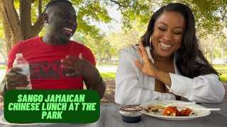 LUNCH IN THE PARK/SANGO CHINESE JAMAICAN RESTAURANT REVIEW/FOODIES/PRIVEANTHONY