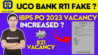 UCO BANK RTI IS FAKE OR REAL ??? #ibpspomains2023 #ucobank #ibpspo2023