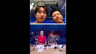 [Vietsub] 210718 D&E Show - Eunhae xem tướng số bằng AI