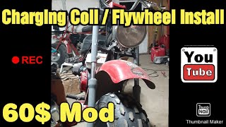 Baja Warrior - Adding Charging Coils And a Flywheel