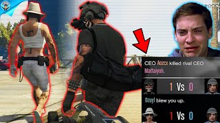 Fighting 2 ultra sweaty Tryhards on GTA Online!