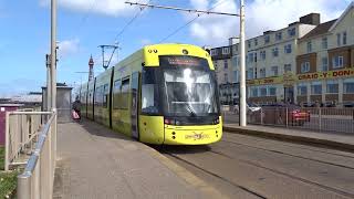 Blackpool Tram Coral Island Colours