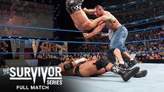 FULL MATCH - John Cena vs. Triple H vs. Shawn Michaels - WWE Title Match: Survivor Series 2009