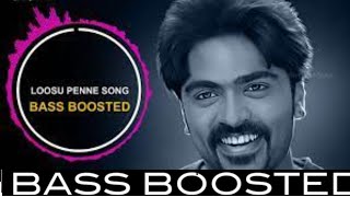 Loosu Penne Song Bass Boosted | Vallavan Movie Songs | 8D Songs |@JBL_Bass_World