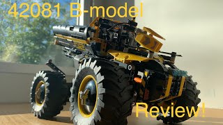 Lego technic 42081 B-model Review!