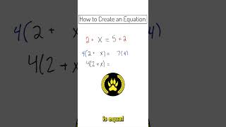 How to Create Your Own Algebraic Equations #maths #algebra #mathematics #mathproblems