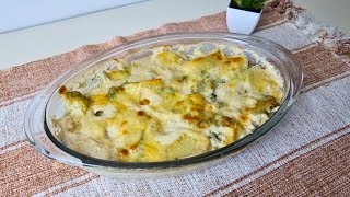 Gratinado de legumes assados ​​no forno Prático e muito delicioso