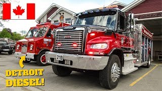 Fleet Fridays | Terrasse-Vaudreuil Fire Service (SITV)'s 1990 Step Van Rescue 510 & Pumper 210