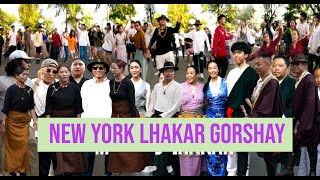 New York Mimang Lhakar Gorshay. Today Best Gorshay with More Younger Dancers 7/24/2024.