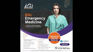 Start Medical Career in BSC Emergency Medicine | Akash Group of Institutions #bsc #emergencymedicine