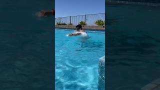 Boxing workout in the Pool