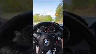 Full sending it past everyone in a *LOUD* straightpiped V10 M5 (POV)🔥🔊💀