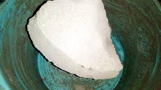 super soft reused pure cement chunk's dry crumbling ASMR satisfying #purecement