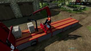 Testing new trailer/sowing soybeans/spreading lime/loading equipment |The Old Stream Farm |Fs22 |Ps4