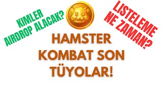 HAMSTER KOMBAT SON ADIMLAR? NELER YAPIYORUM? DİKKAT ETMENİZ GEREKENLER!