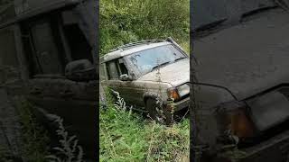 4x4 winching out of a big hole filled with mud and water