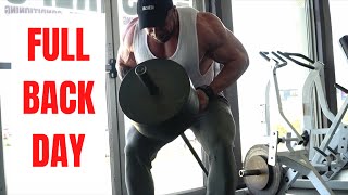 PRE WORKOUT MEAL | FULL BACK WORKOUT EXPLAINED