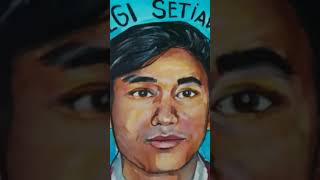 menggambar poster: save pegi Setiawan #shorts