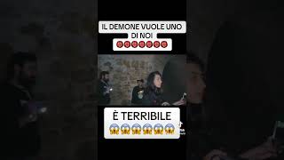 IL DEMONE VUOLE UNO DI NOI 👹😱 #reels #paranormal #perte #youtube #horrorstories #shorts