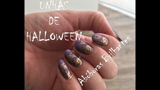 UNHAS DE HALLOWEEN #1: ABÓBORAS BRILHOSAS!