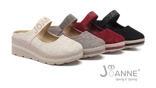 JOANNE Slop Wedges Shoes #JN0852, ORIGINAL BRAND Quality