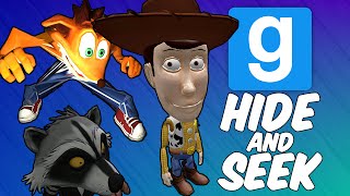 HILARIOUS TABLE GLITCH! - Gmod Hide and Seek Funny Moments