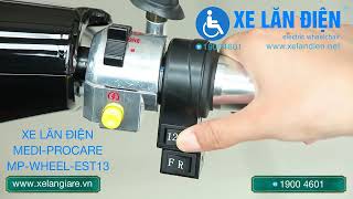 Xe lăn điện scooter 3 bánh cao cấp giá rẻ cho người già, người khuyết tật MEDIPROCARE MP-WHEEL-EST13