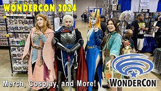 WonderCon 2024 Anaheim Cosplay, Merchandise, Rain, Comics, Toys, and More