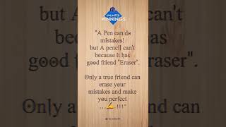 ONLY A TRUE FRIEND CAN ERASE YOUR MISTAKES 👩‍❤️‍👩💑 #quotes #friends #love #shorts