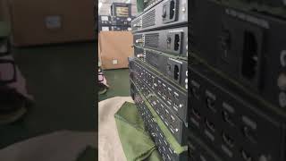 8 24 HD Encoders, 8 24 HD EncoderModulator, 32 IP to analog modulators Production test packaging Vid