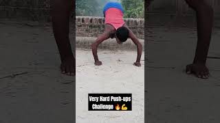 Desi Hard Workout | Push-ups Challenge 💪🔥 #fitness #desi #workout #motivation #pushup #shorts