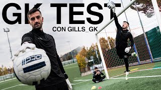 🧤Quanto è FORTE un PORTIERE/TIKTOKER? ALLENAMENTO con GILLS_GK | IILEVEN GK Training