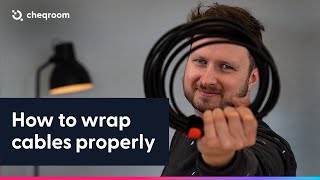 How to wrap cables properly? (2 techniques that work)