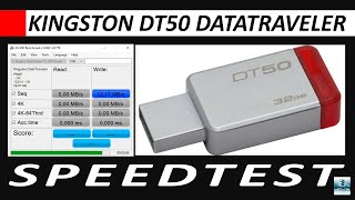 Kingston DT50 32GB Datatraveler Speed Test