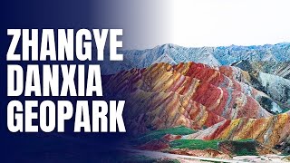 Exploring the Stunning Zhangye Danxia Geopark in China by amer's Workspace#viralvideo #travel #china