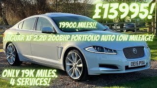 Super Low Mileage! Jaguar XF 2.2d 200bhp Portfolio Auto.