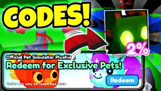 *NEW* PET SIMULATOR X CODES *EXCLUSIVE* New Pet Sim X Codes (2022 February) Pet Sim X Codes