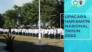 Upacara Peringatan Hari Santri Nasional Tahun 2022 di MAN 2 Kediri