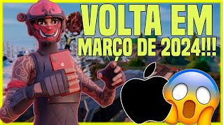 FORTNITE IOS VOLTA ESSE ANO!!!!