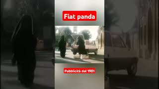 pubblicità fiat panda 1981 pillole di storia