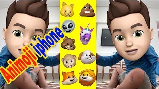 Brincando com ANIMOJIS no IPHONE !!