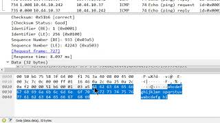 wireshark class - slice operator